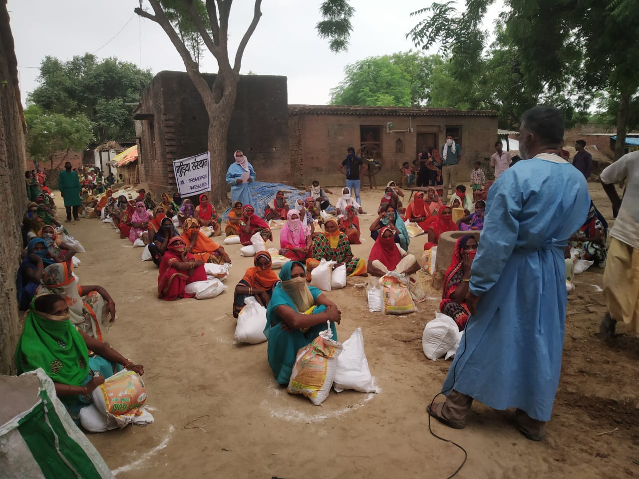 Grocery Distribution by Our CSR Implementation Partner Guria