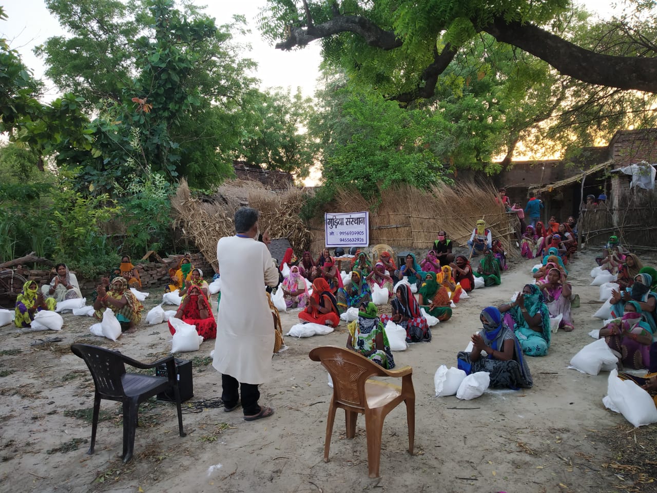 Grocery Distribution by Our CSR Implementation Partner Guria. (4)